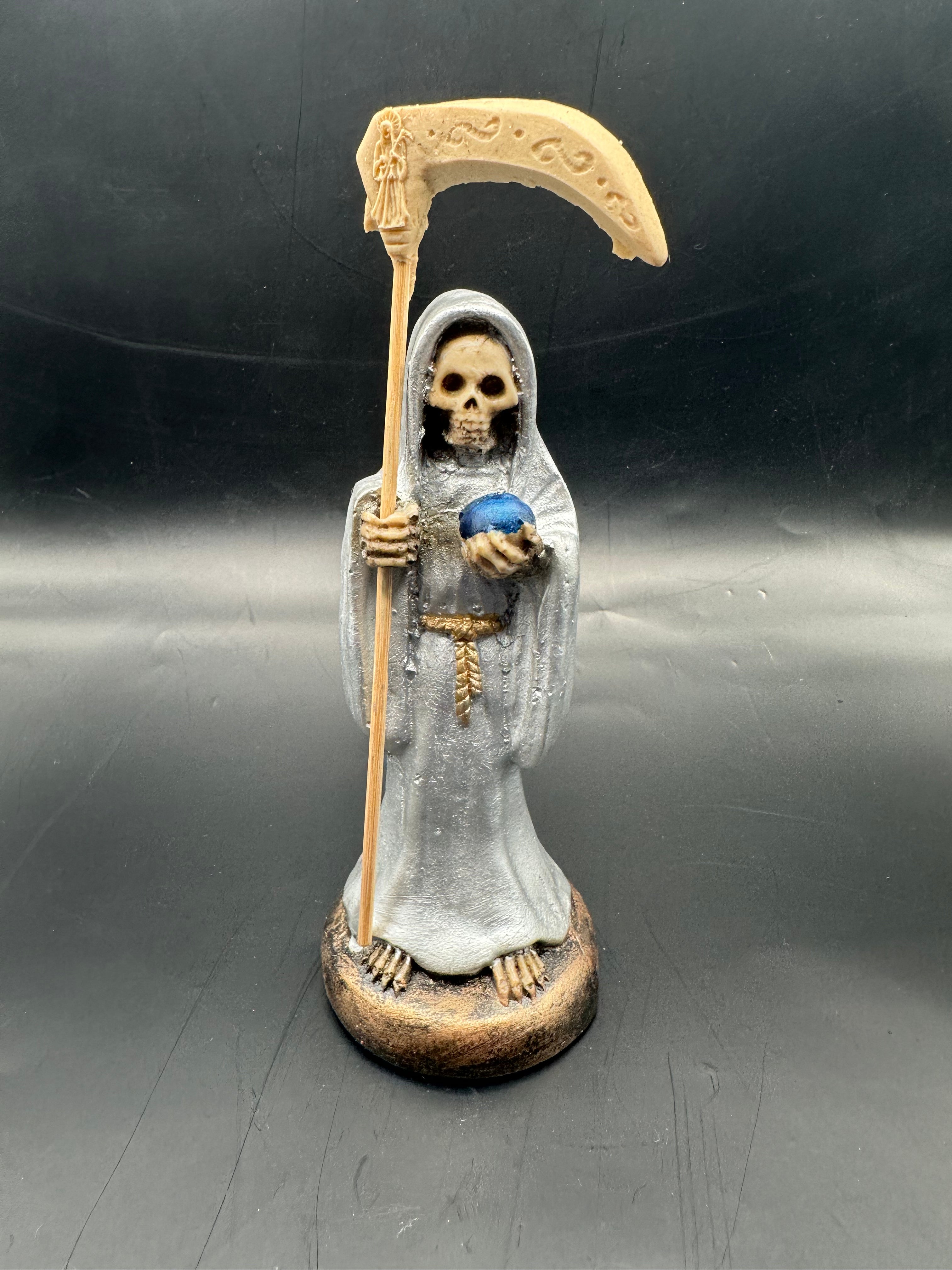Silver Santa Muerte The Mystic Eye