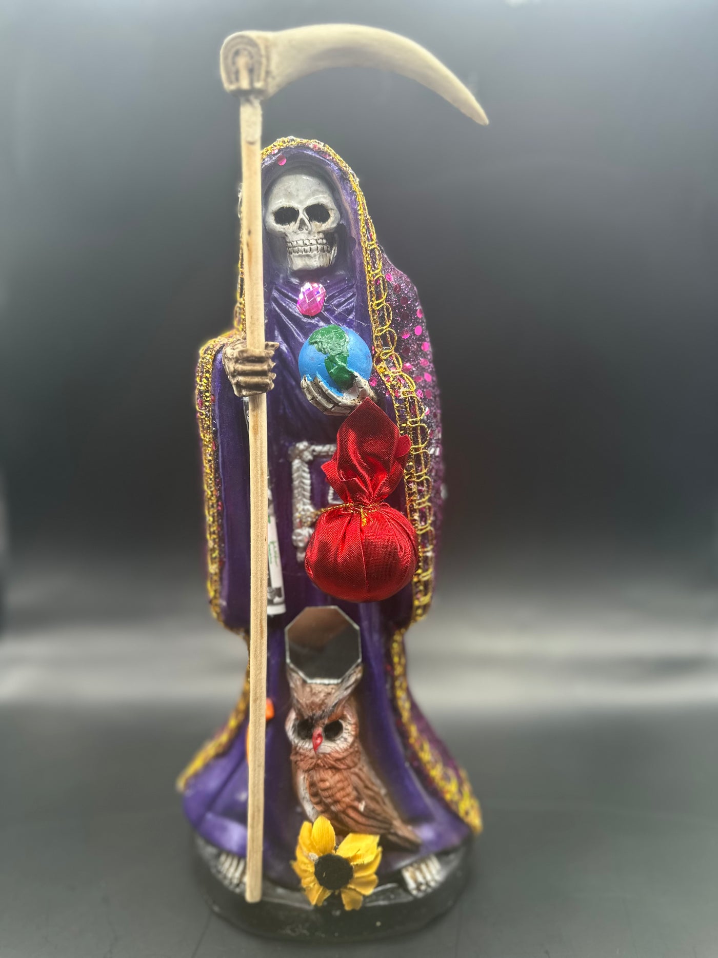 Purple Santa Muerte
