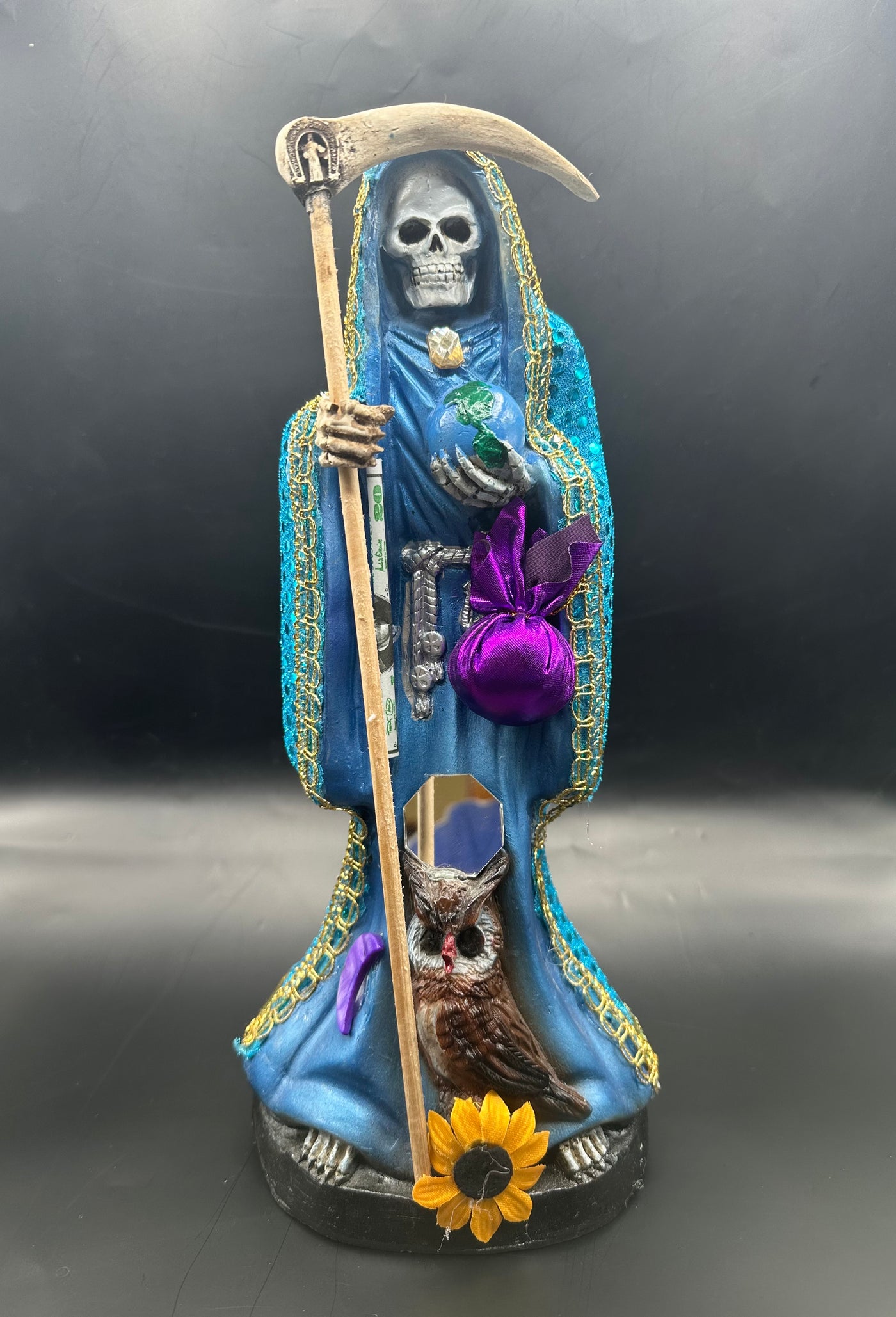 Blue Santa Muerte