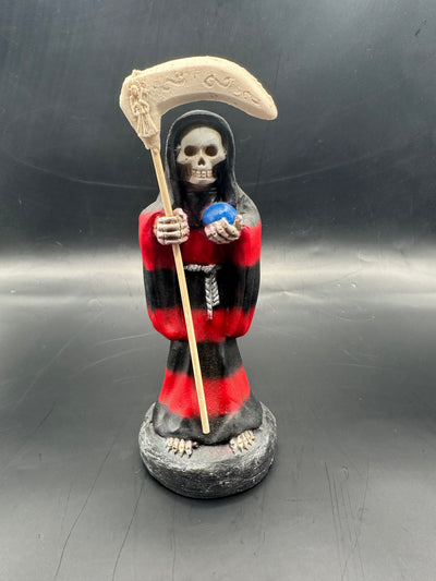 Black and Red Santa Muerte (Reversible)