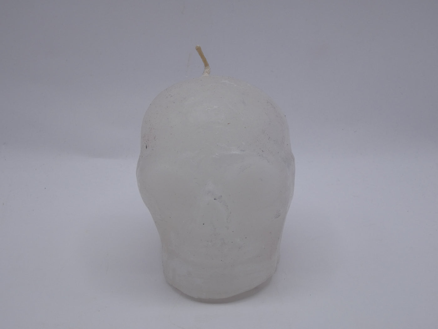 Beeswax Skull Candle Figure