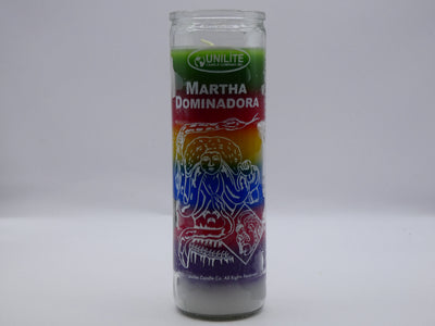 7 Colored Printed Candles