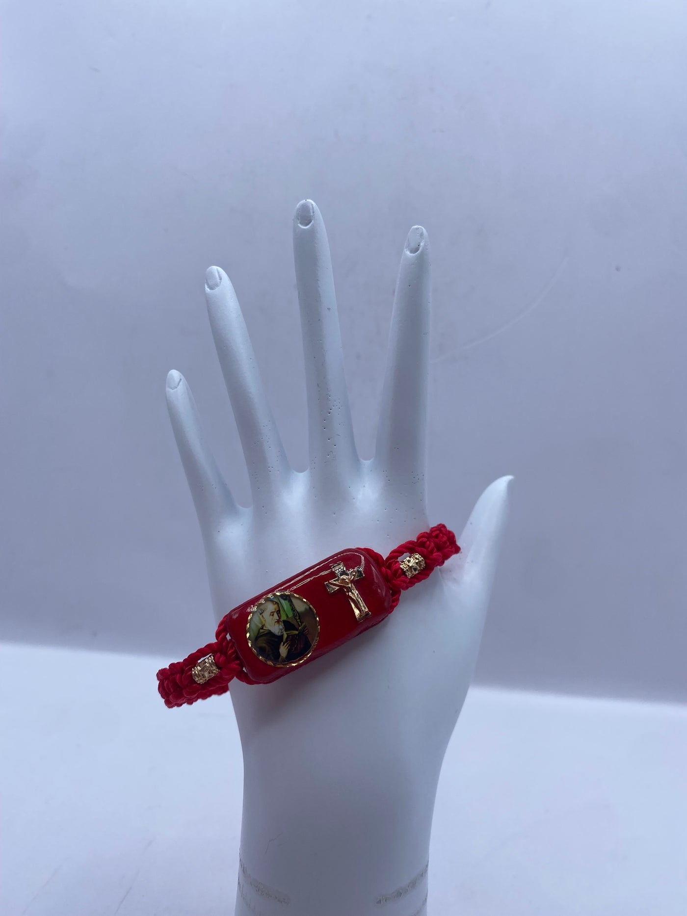 Red Saint Benedict Bracelet