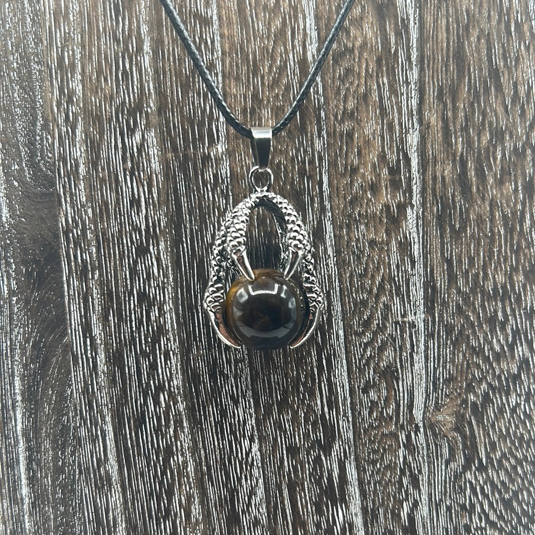 Crystal Talon Necklace