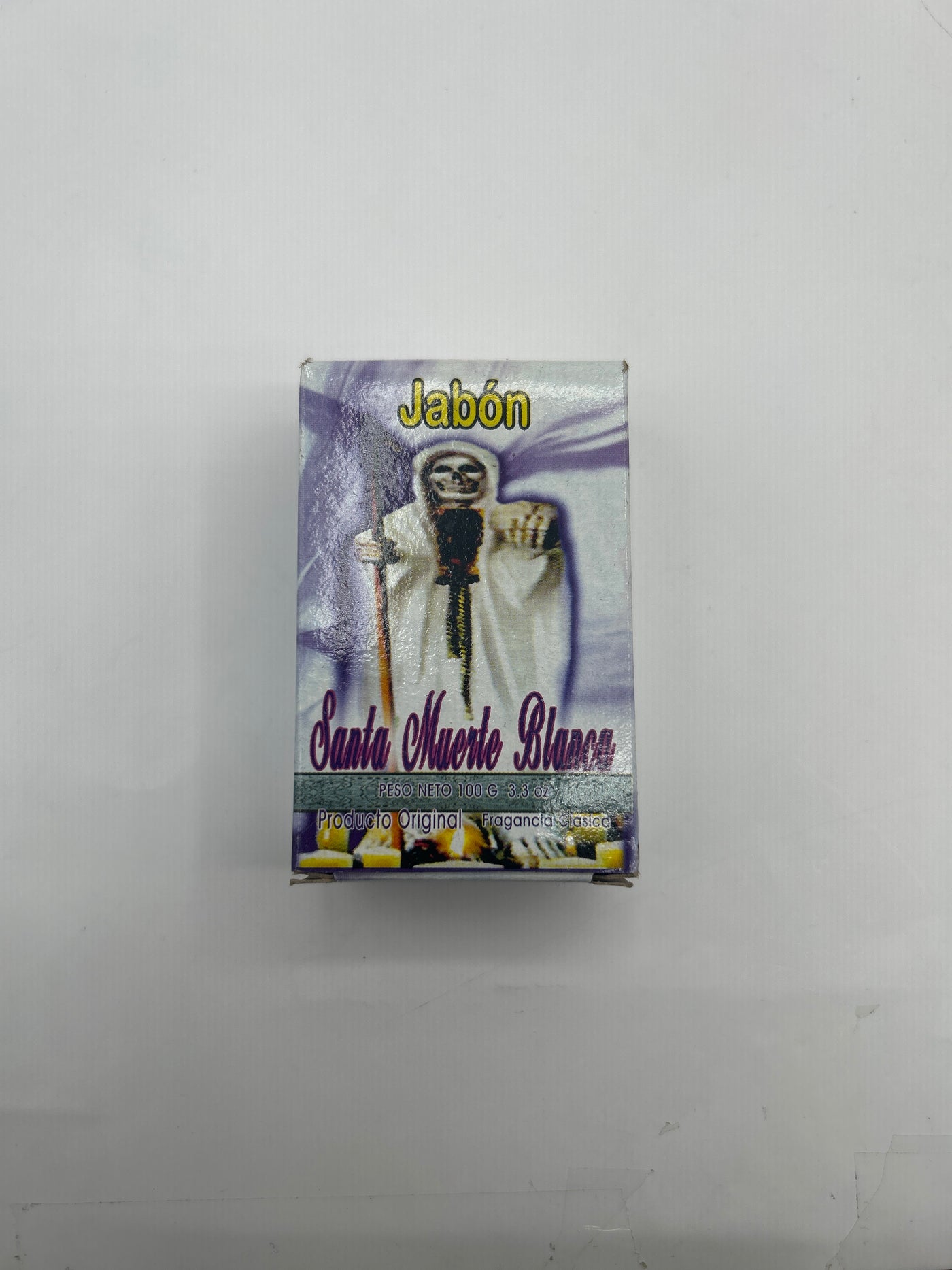 White Santa Muerte Soap