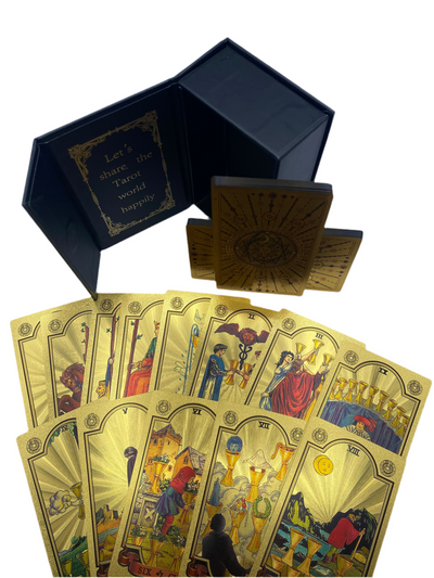 The Fool Gold Foil Tarot