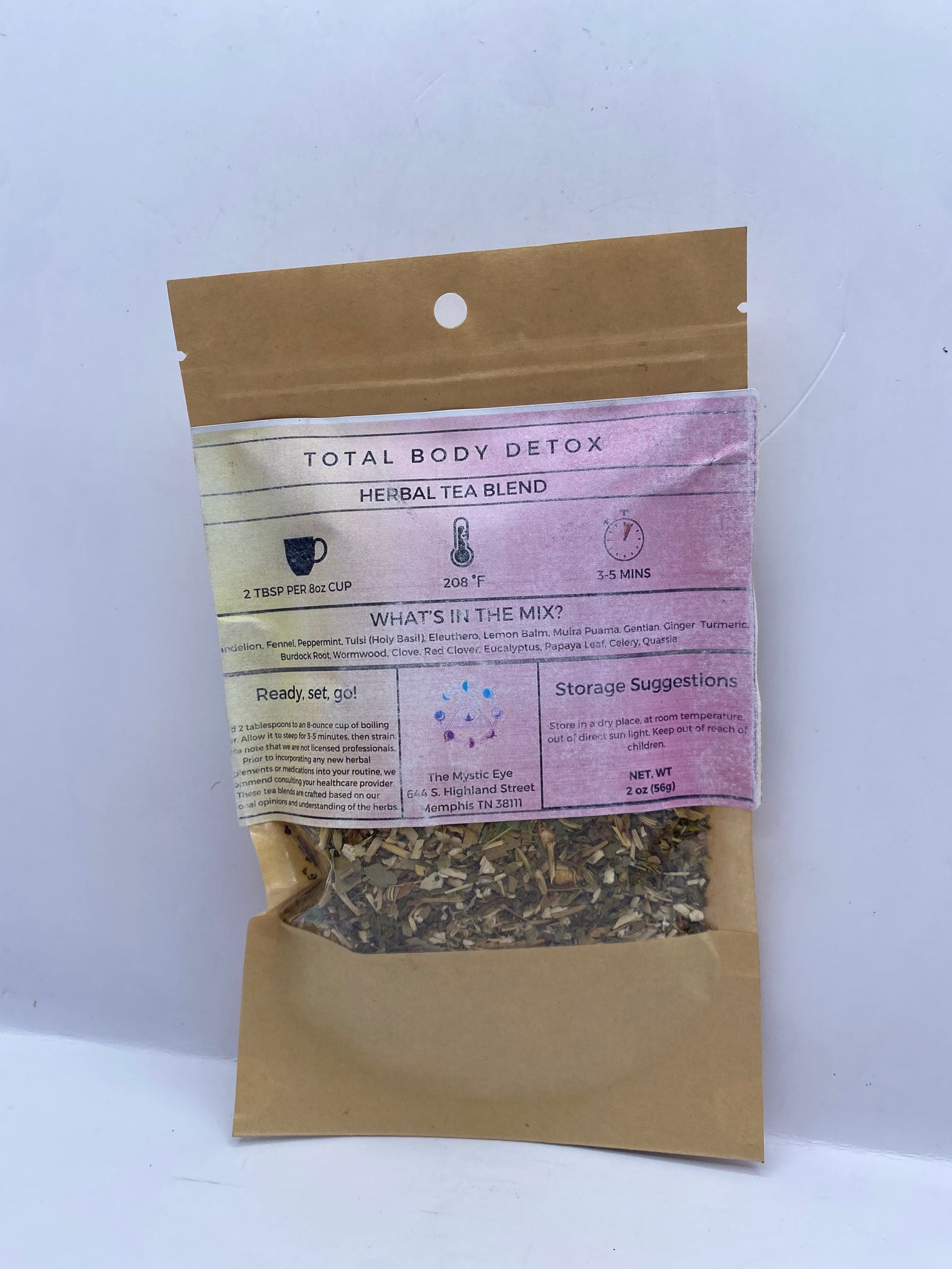 Total Body Detox Herbal Tea Blend