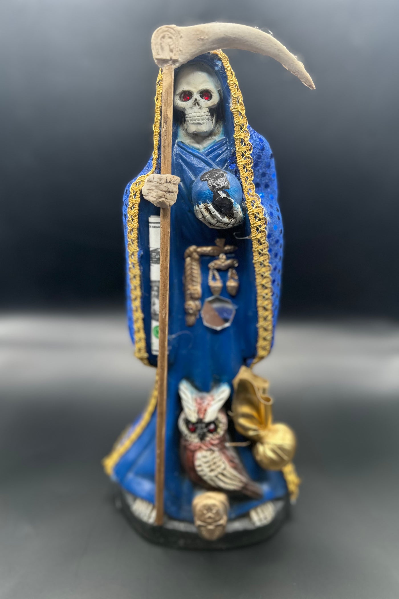 Blue Santa Muerte