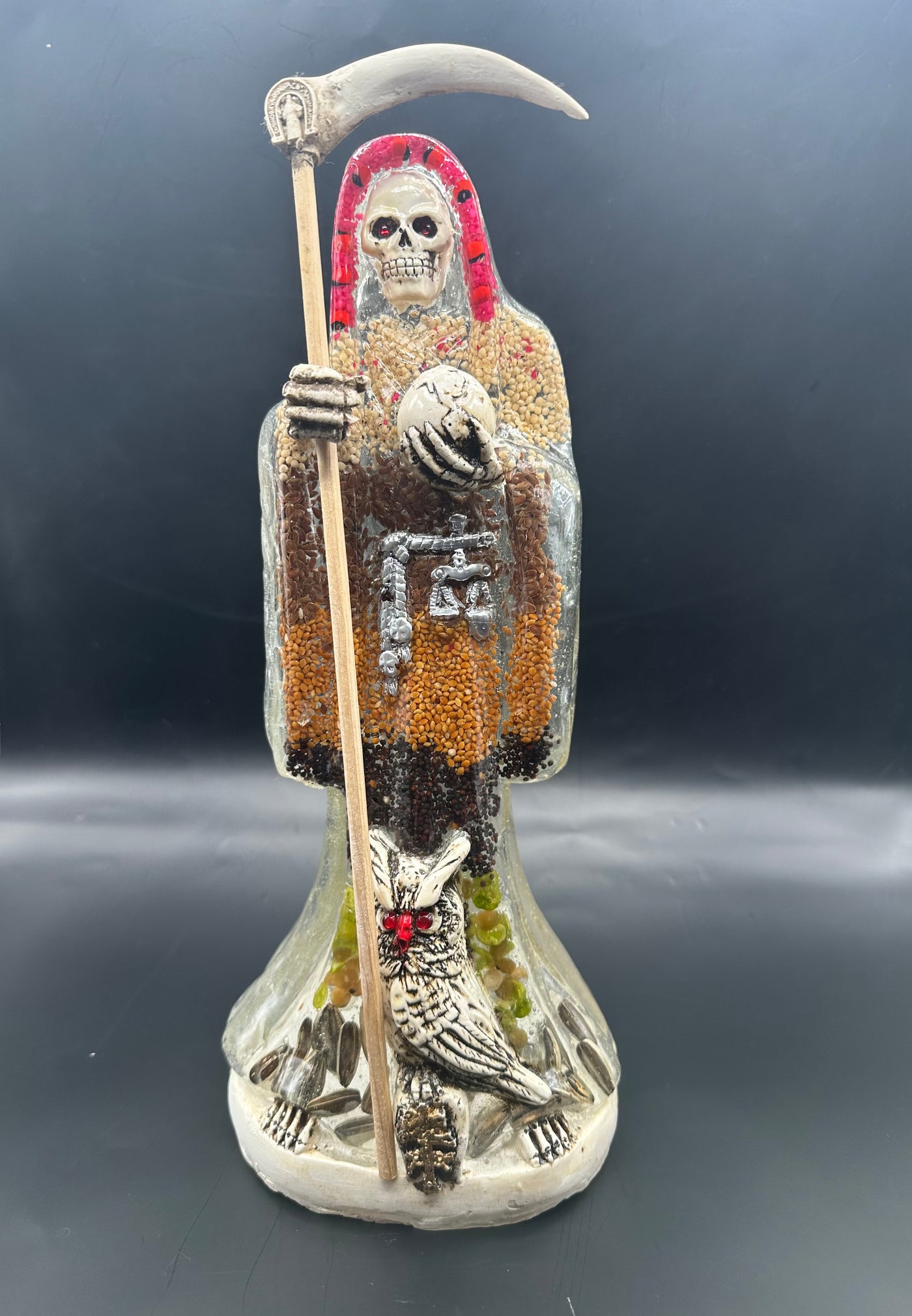 Transparent Santa Muerte