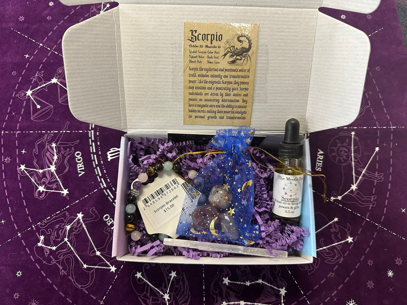 Scorpio Gift Set