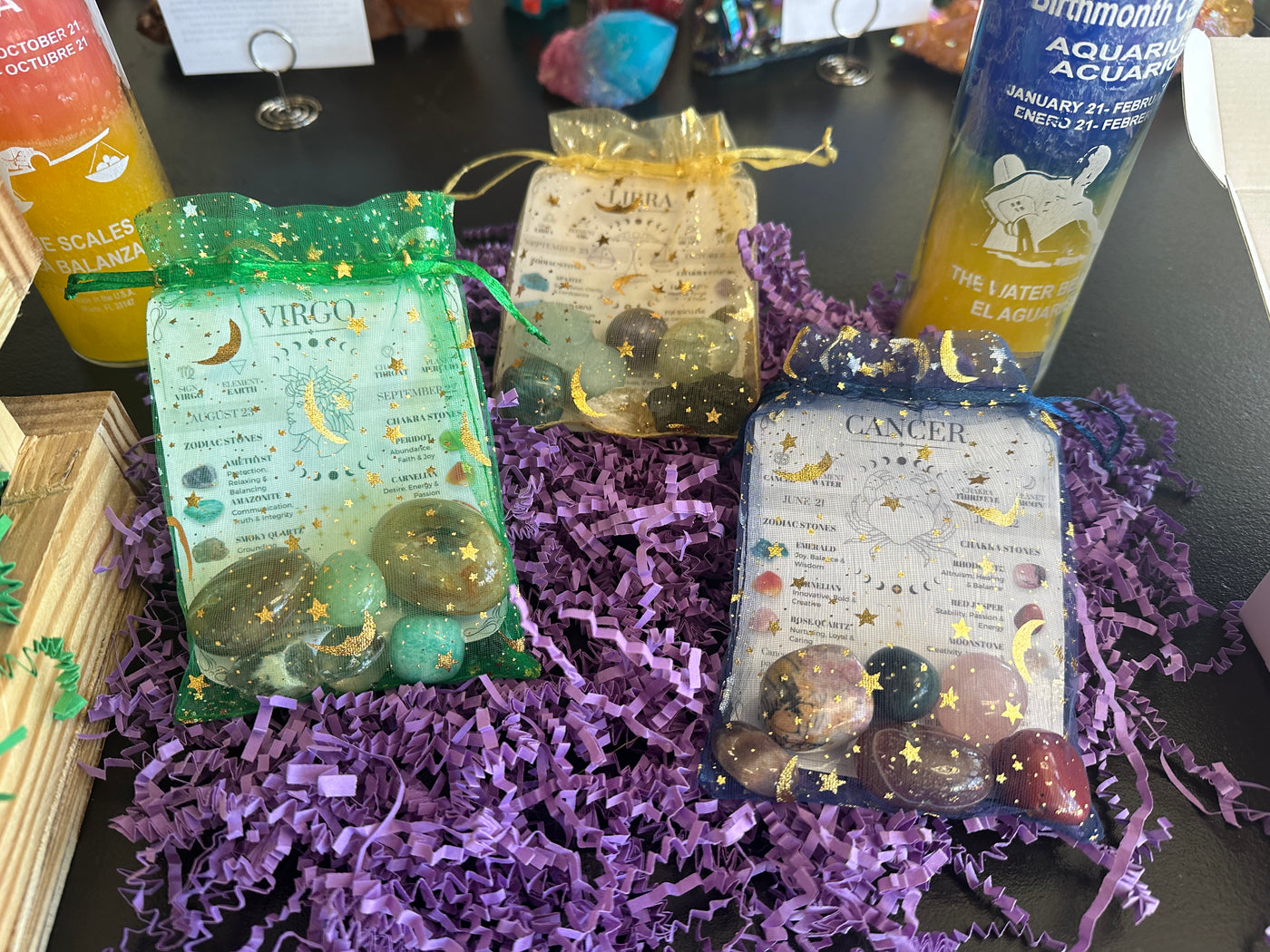 Zodiac Crystal Grab Bags