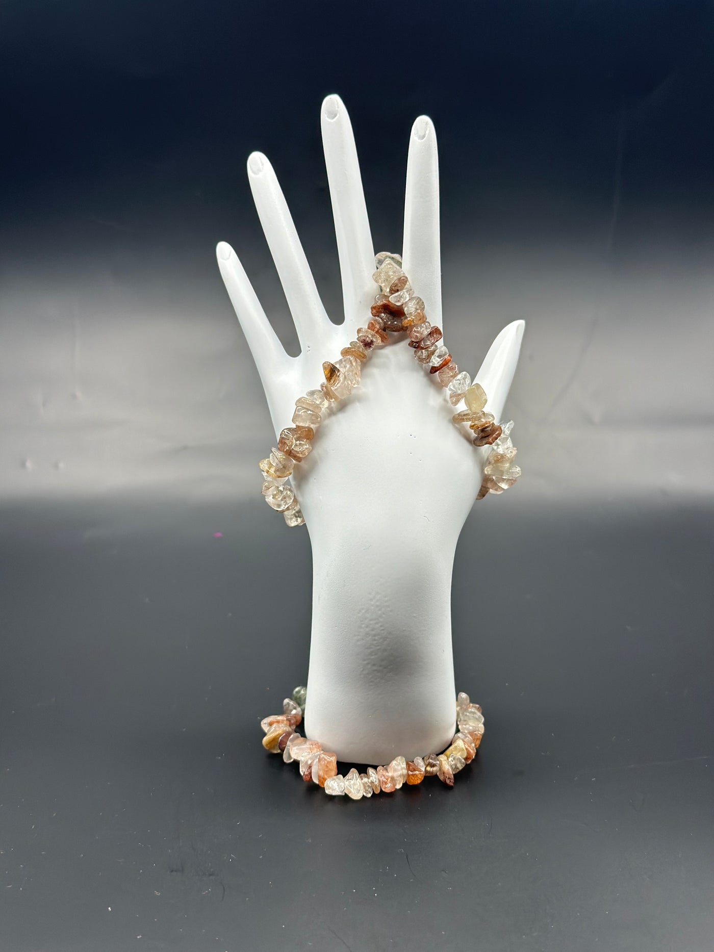 Indian Agate Chip Bracelet