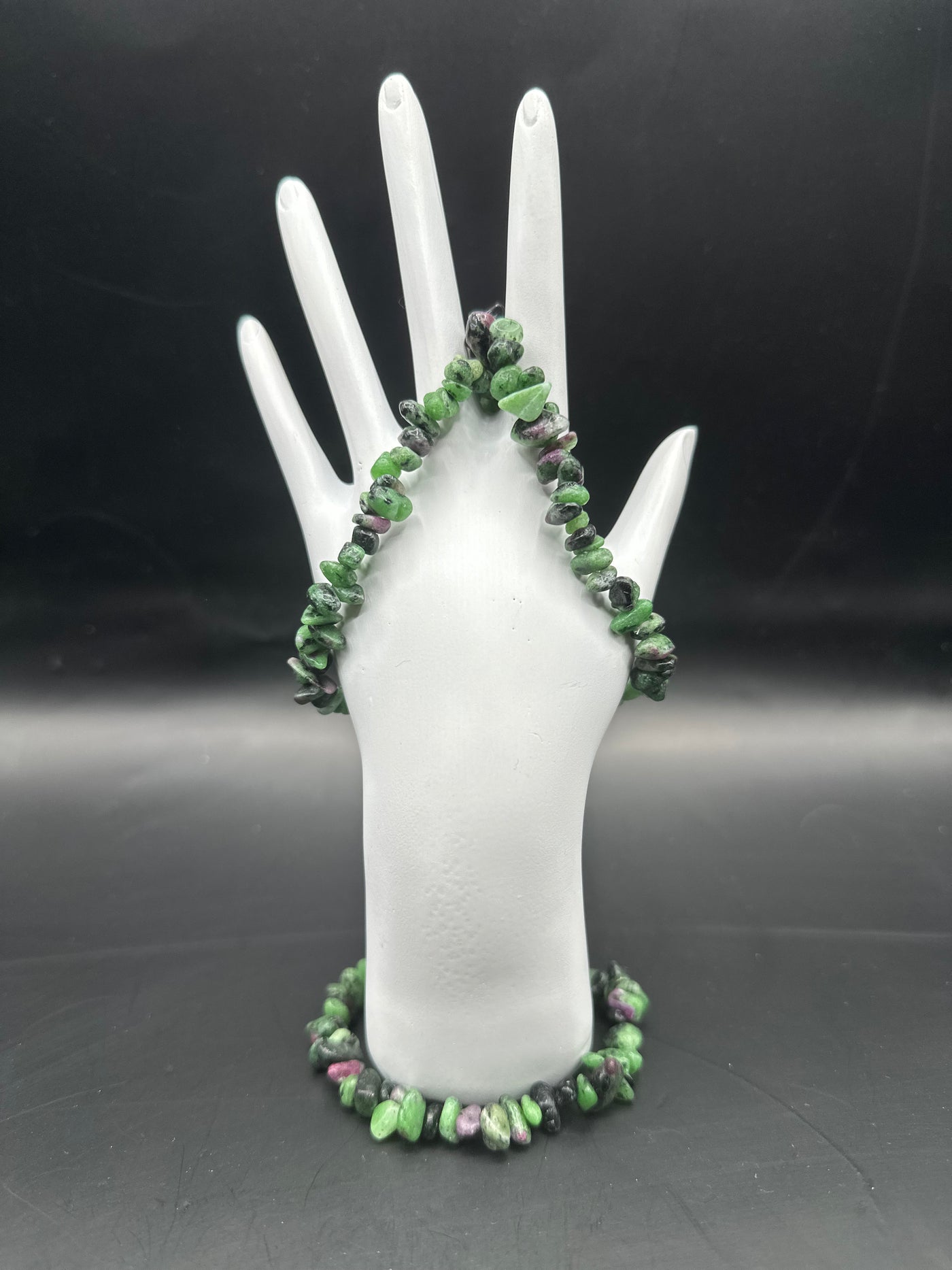 Ruby Zoisite Bracelet