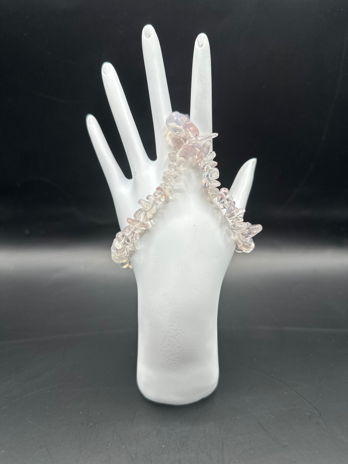 Pink Opalite Chip Bracelet