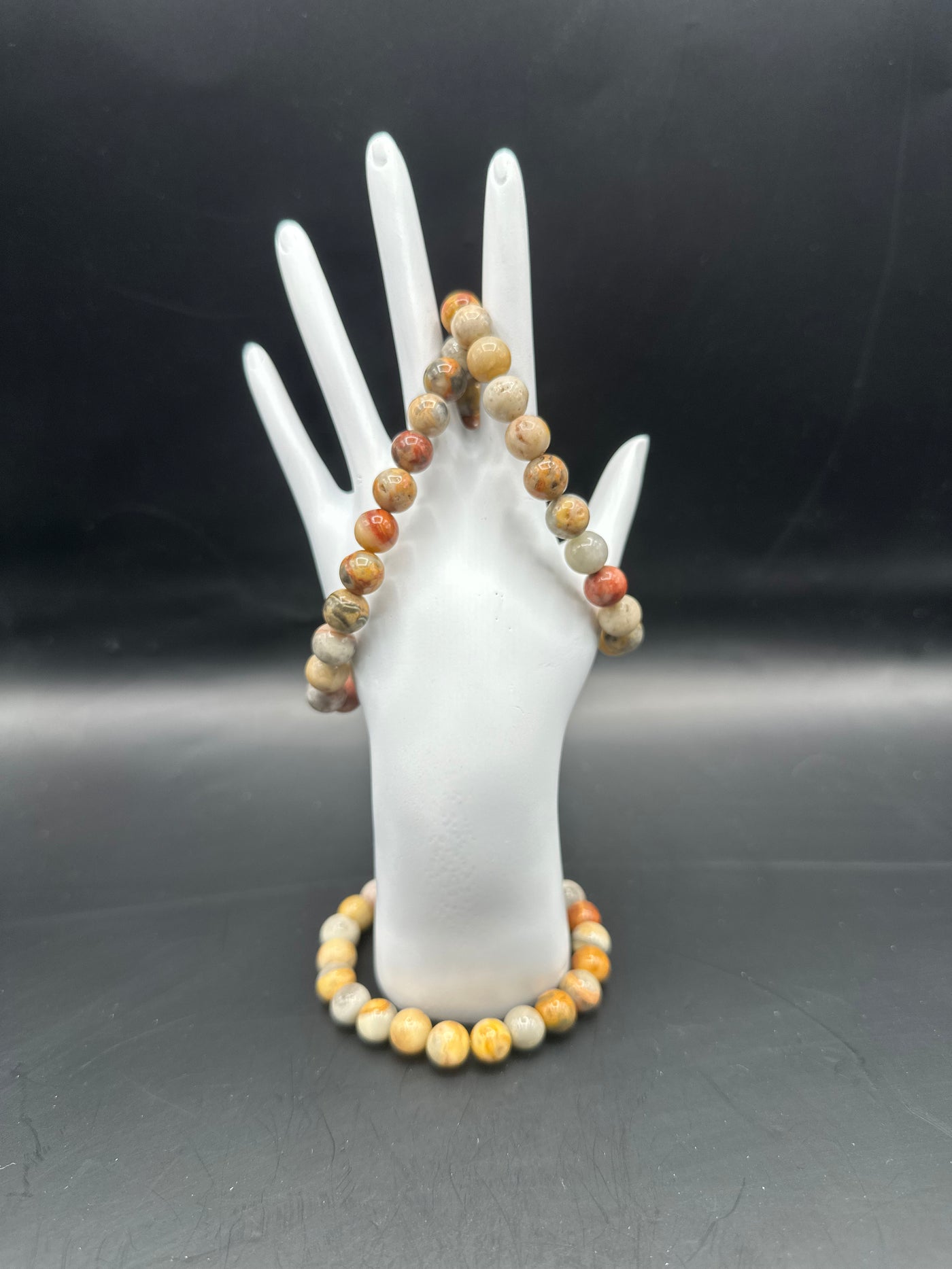 Crazy Lace Agate Bracelet