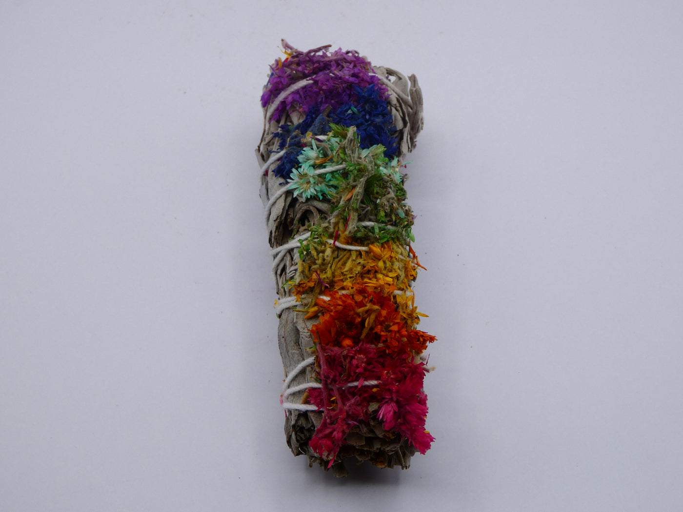 White Sage, Mullein, Seven Chakra Bundle