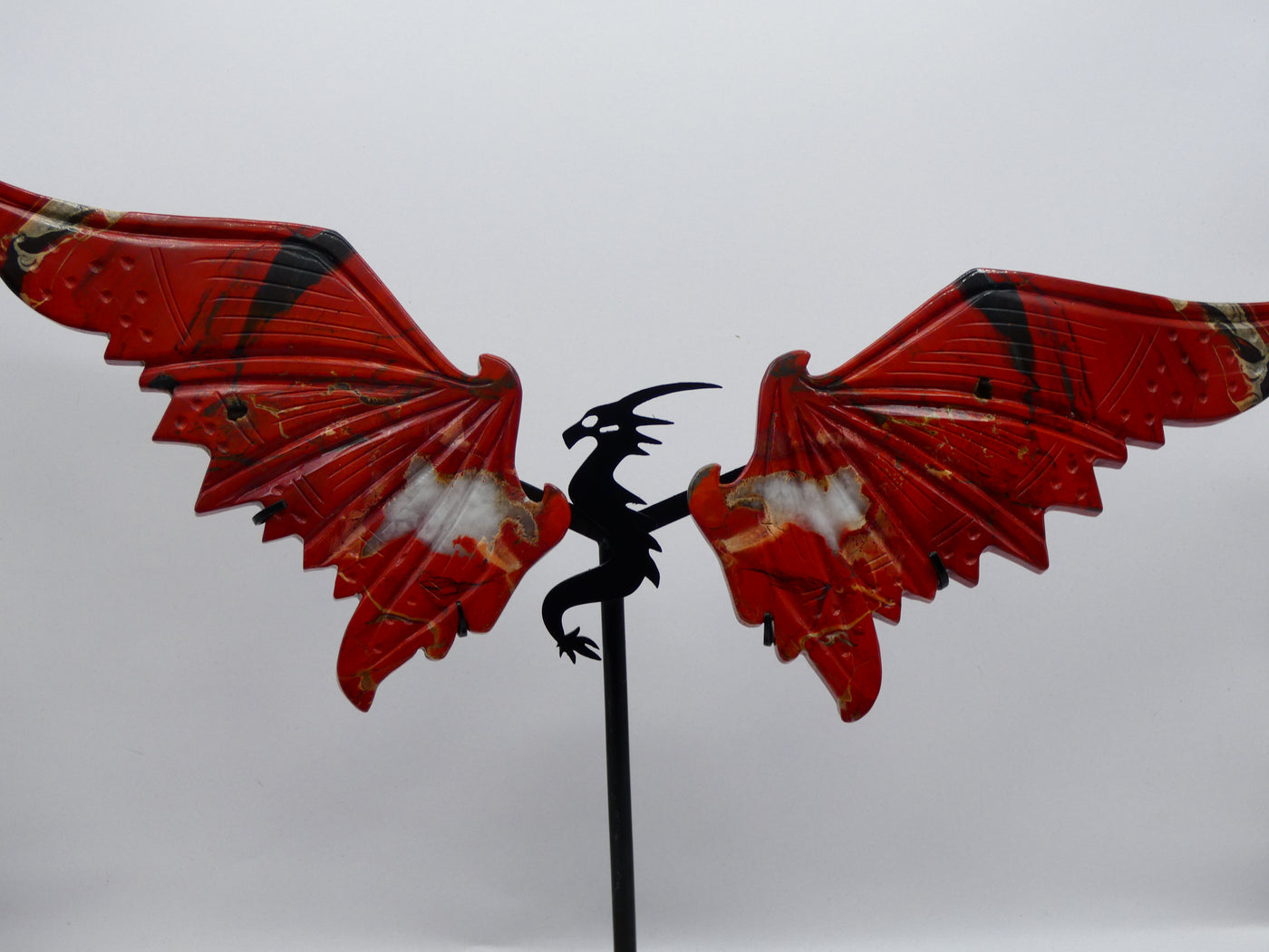 Red Jasper Dragon Wings