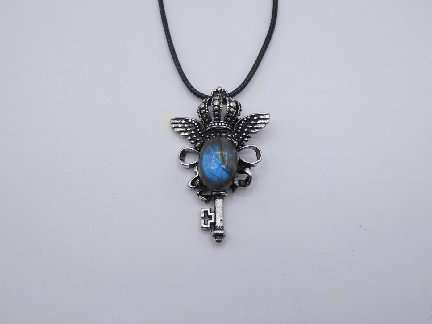 Labradorite Key Necklace