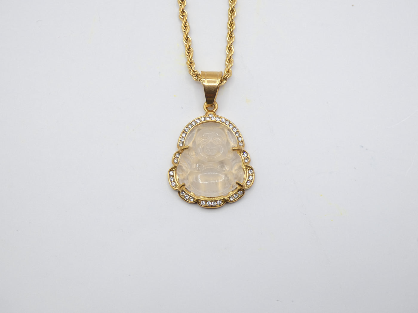 Gold Chain Buddha Necklace