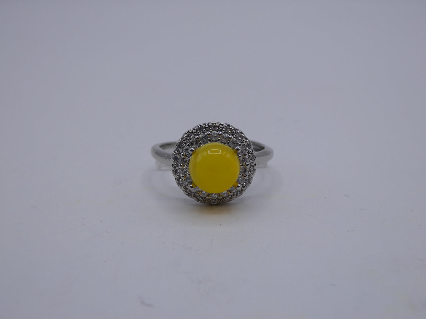 Yellow Jasper Ring