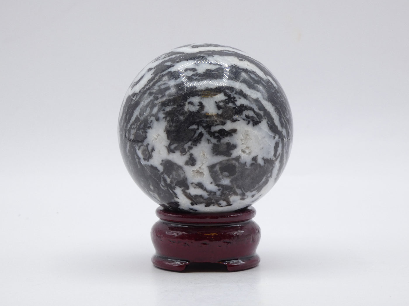 Zebra Jasper Tower & Spheres