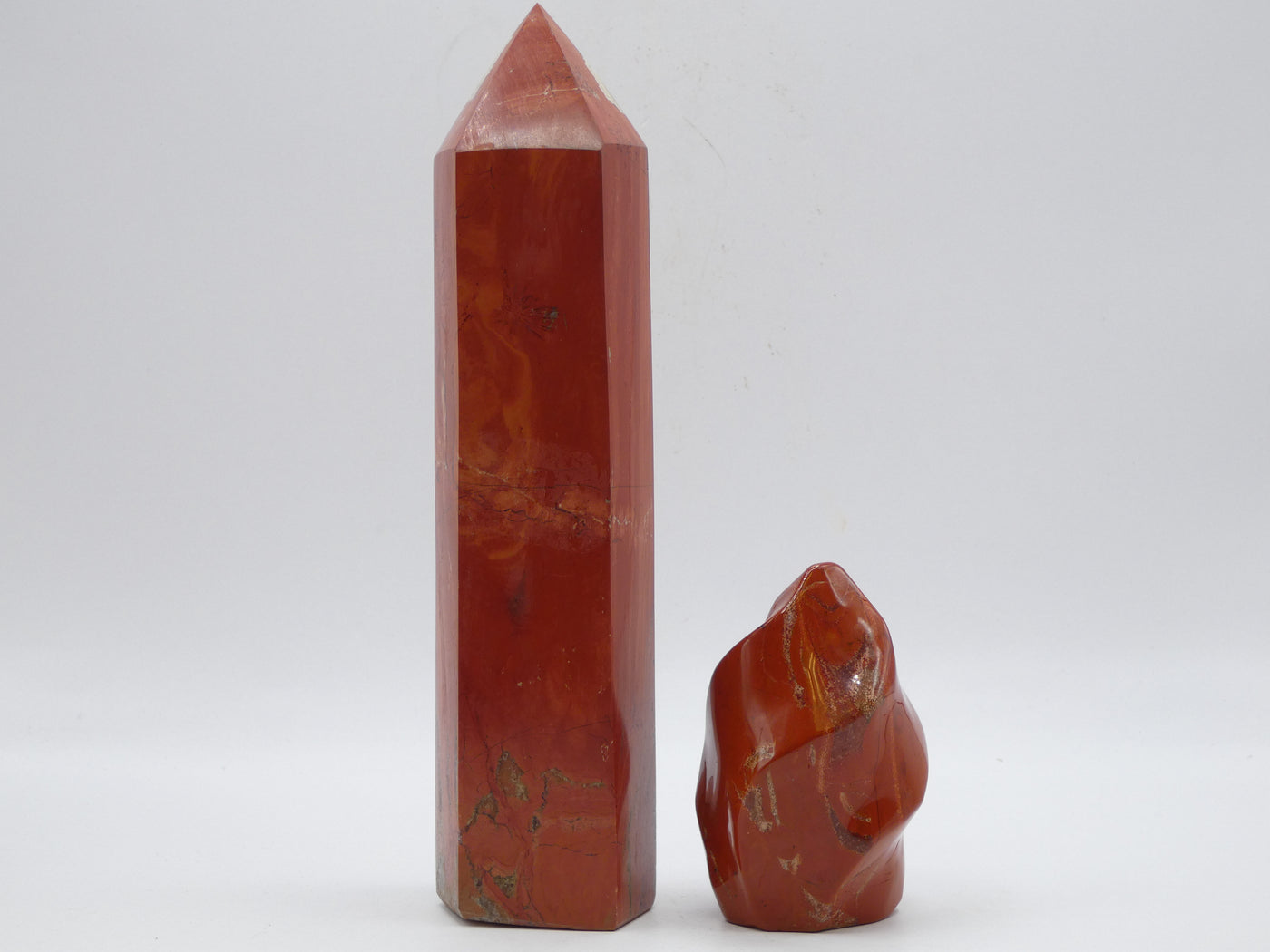 Red Jasper Tower & Figure