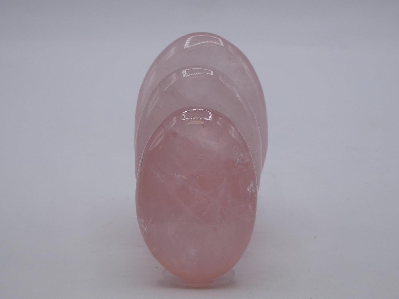 Rose Quartz Palm Stone