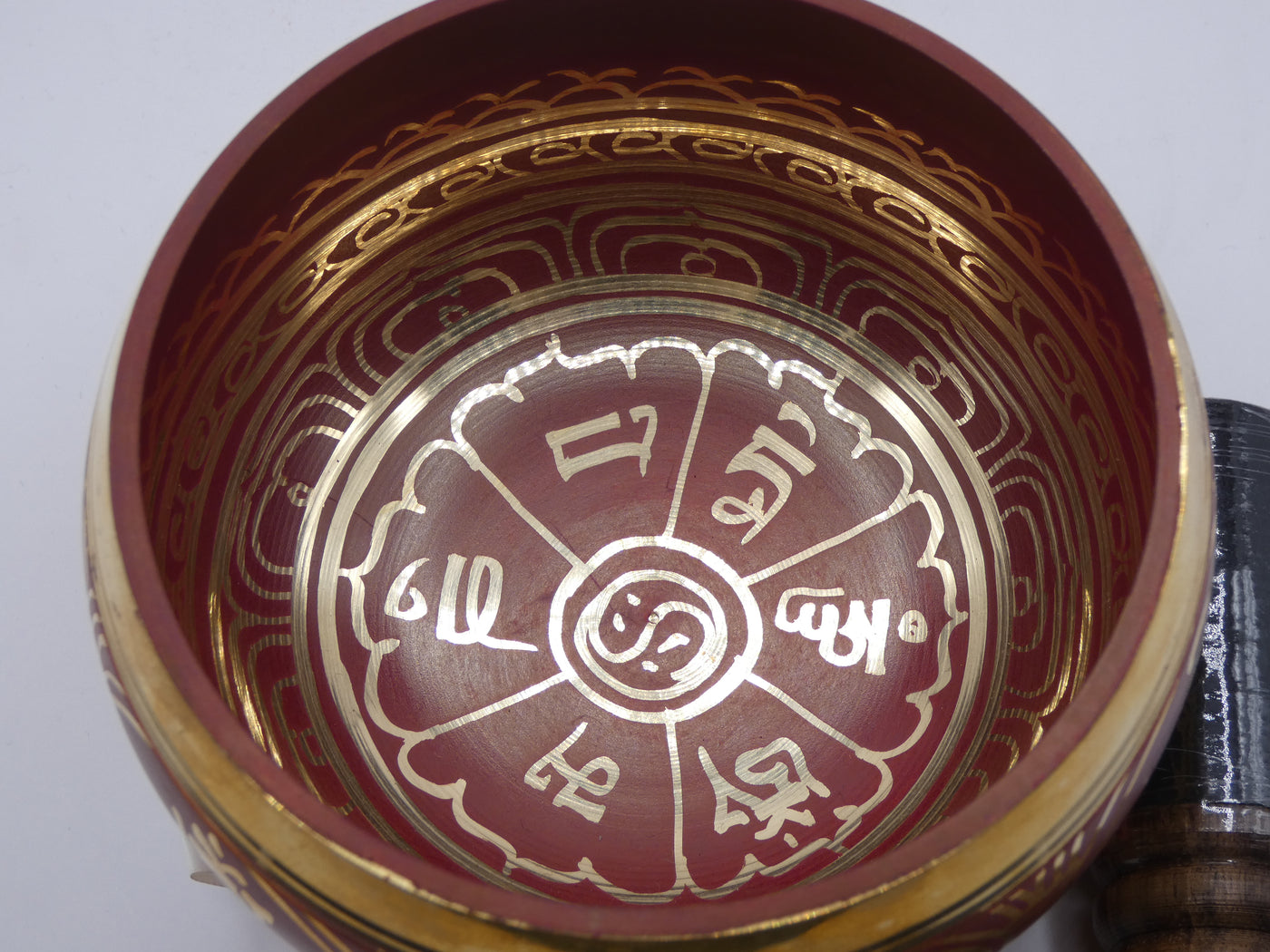 Color Tibetan Singing Bowl