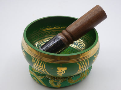 Color Tibetan Singing Bowl