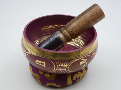 Color Tibetan Singing Bowl