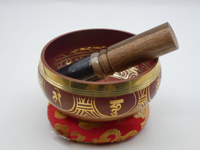 Color Tibetan Singing Bowl