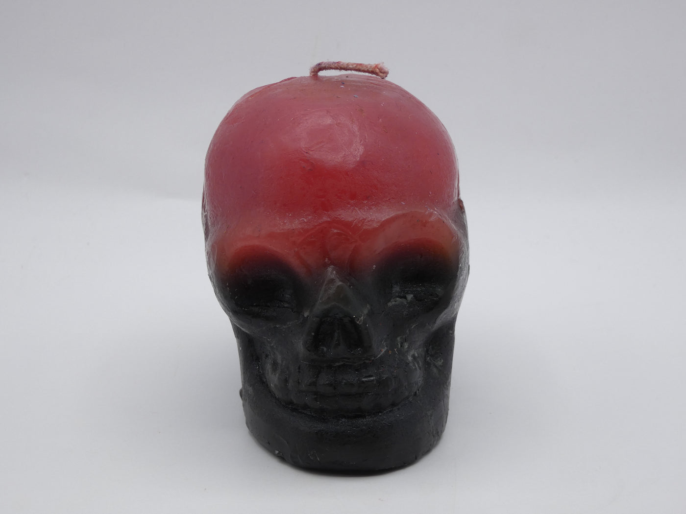 Beeswax Skull Candle Figure