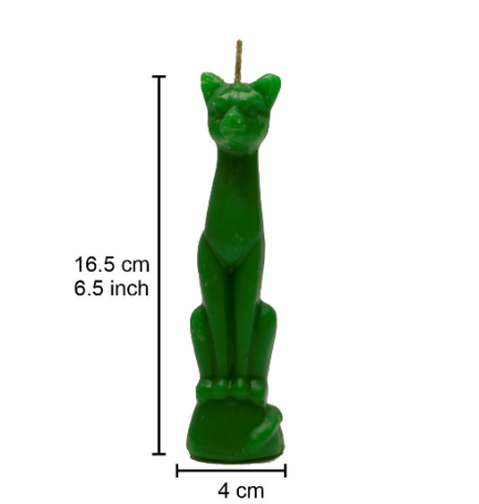 Cat Candle Figure