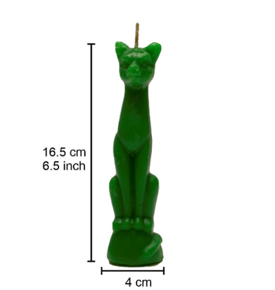 Cat Candle Figure