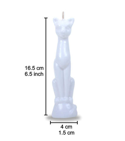 Cat Candle Figure