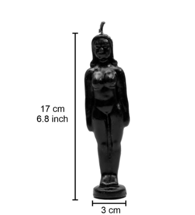 Woman Candle Figure