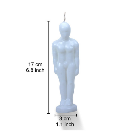 Man Candle Figure