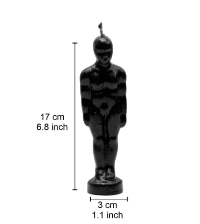 Man Candle Figure