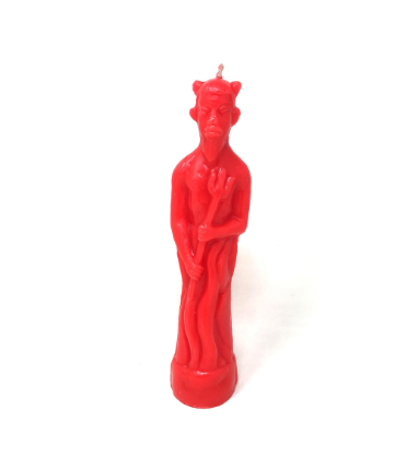 Devil Candle Figure